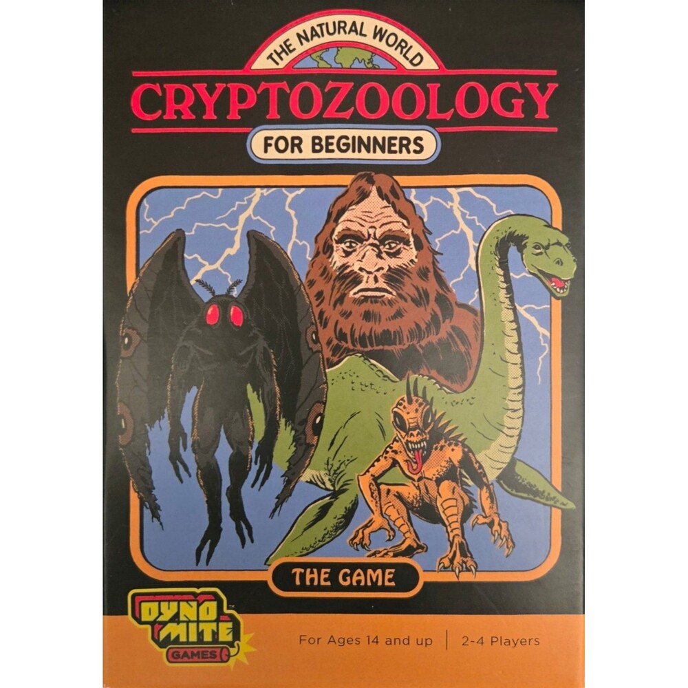 Cryptozoology for Beginners Board Game Complete Steven Rhodes Cryptozoic